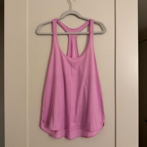 lululemon athletica Light Pink Racerback Tank Top